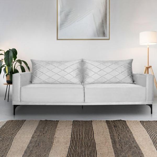 Imagem de Sofa Living 2 Lugares Nori 180cm Veludo Deluxe 2223 Ezz