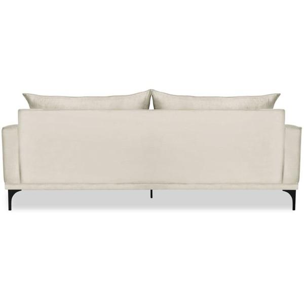 Imagem de Sofa Living 3 Lugares Nori 200cm Veludo Deluxe 2221 Ezz