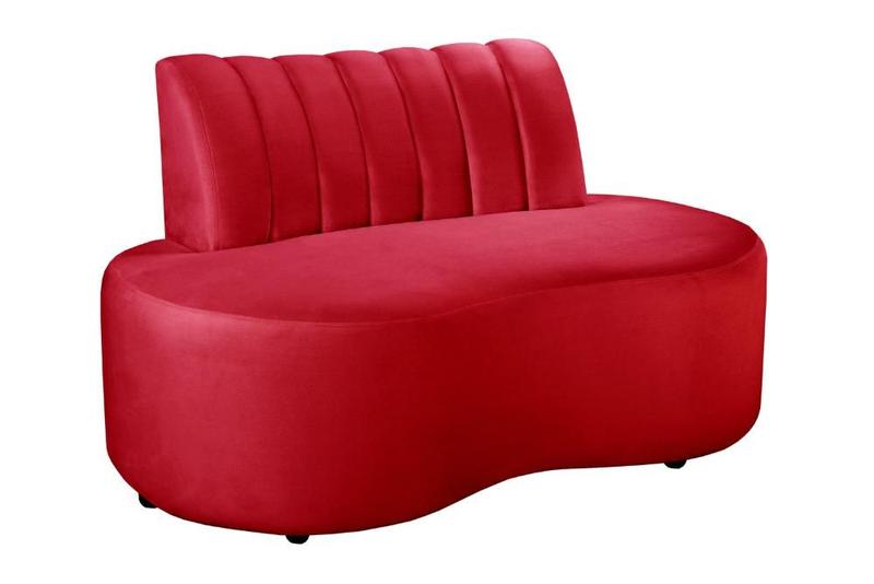 Imagem de Sofa Namoradeira Curvo Orgânico Doha Decoração