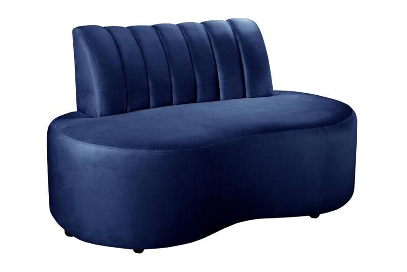 Imagem de Sofa Namoradeira Curvo Orgânico Doha Decoração