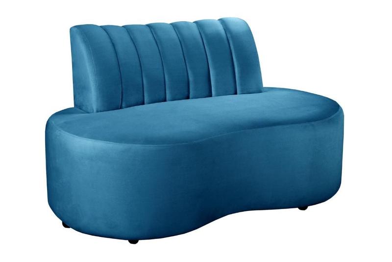 Imagem de Sofa Namoradeira Curvo Orgânico Doha Decoração