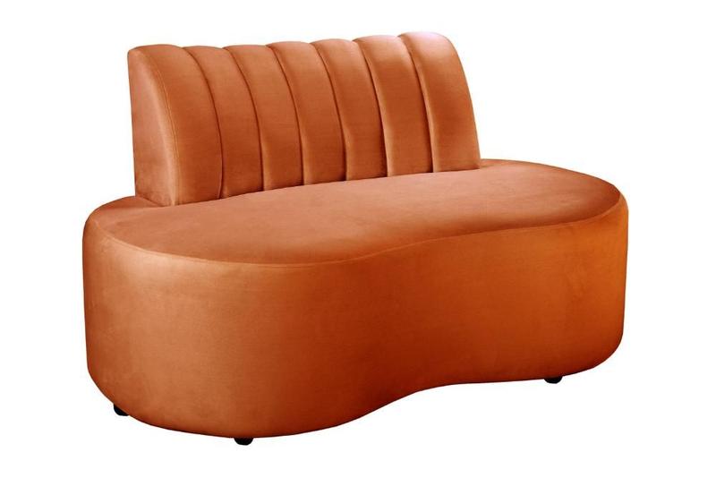 Imagem de Sofa Namoradeira Curvo Orgânico Doha Decoração