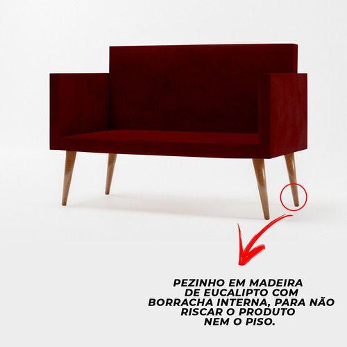 Imagem de Sofá Namoradeira + Poltrona Recepção Oferta Envio Rápido