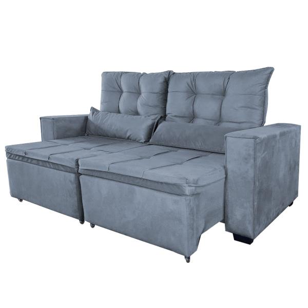 Imagem de Sofa Retratil e Reclinavel Julia 2 metros