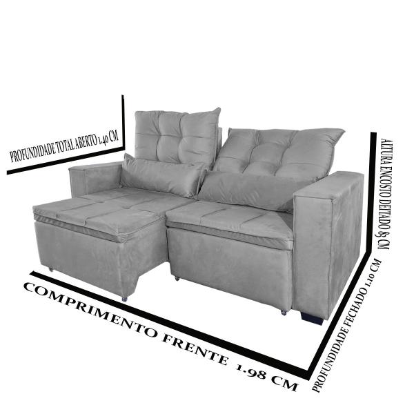 Imagem de Sofa Retratil e Reclinavel Julia 