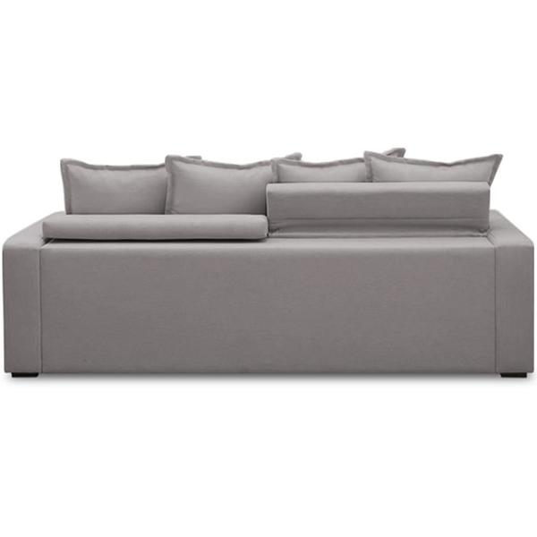 Imagem de Sofá Retrátil Reclinável Para Sala de Estar Living 235cm Vêneto F04 Veludo Cinza - Lyam Decor