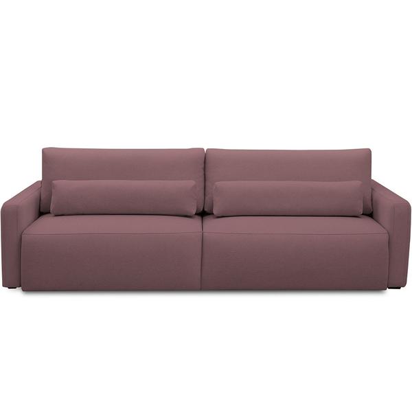 Imagem de Sofá Retrátil Reclinável Para Sala de Estar Living 240cm Sevilha F04 Veludo Lilás - Lyam Decor