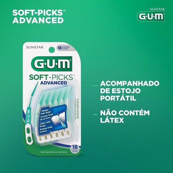 Imagem de Soft PICKS Advanced GUM 18 Unidades