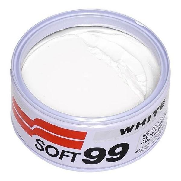 Imagem de Soft99 White Cleaner 350gr Cera Carnauba Proteção Automotiva