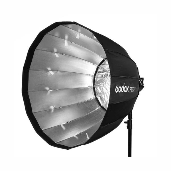 Imagem de Softbox 120cm Godox P120h Bowens Com Colmeia Grid Para Flash E Luz Contínua