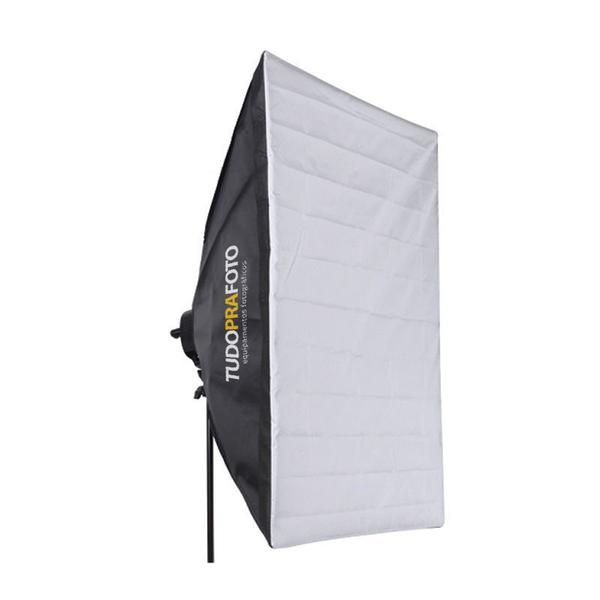 Softbox 50x70 para 5 Lâmpadas Bivolt + Tripe - TUDOPRAFOTO Imagem de Softbox 50x70 para 5 Lâmpadas Bivolt + Tripe