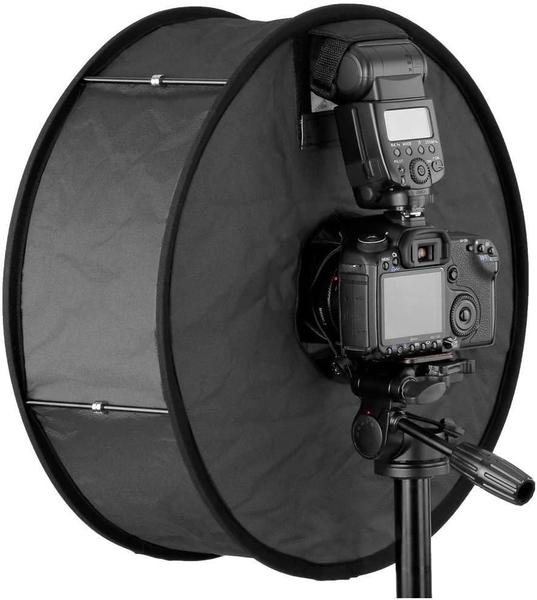Softbox Circular Para Flash De 46Cm - F32 - 1 Unidade Imagem de Softbox Circular Para Flash De 46Cm - F32 - 1 Unidade