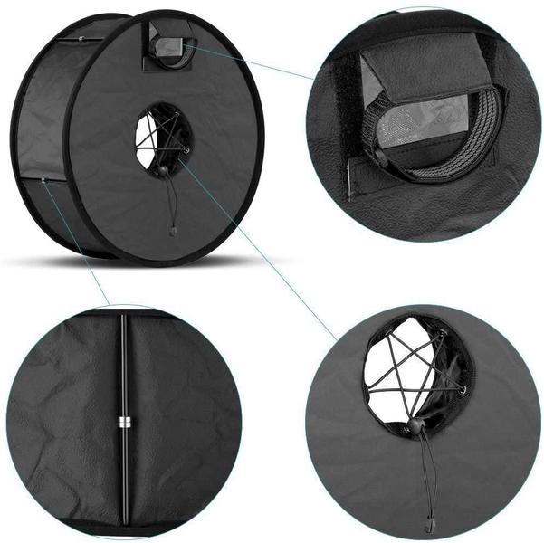 Softbox Circular Para Flash De 46Cm - F32 - 1 Unidade Imagem de Softbox Circular Para Flash De 46Cm - F32 - 1 Unidade