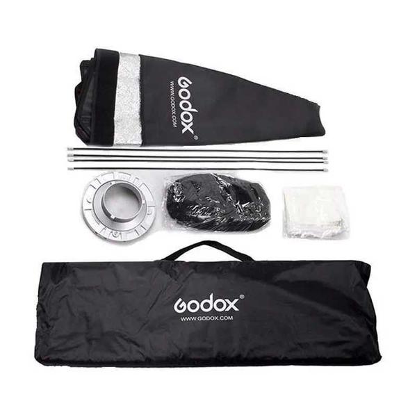 Softbox Godox SB-WB 35x160cm Retangular Strip Light com Grid para Flash com Sistema Bowen - Greika Imagem de Softbox Godox SB-WB 35x160cm Retangular Strip Light com Grid para Flash com Sistema Bowen