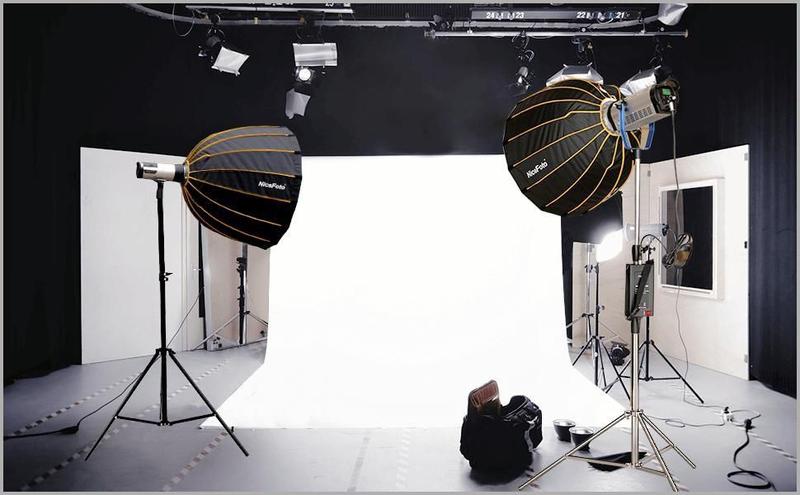 Imagem de Softbox Octagonal Nicefoto 120Cm Grade E Montagem Bowens S