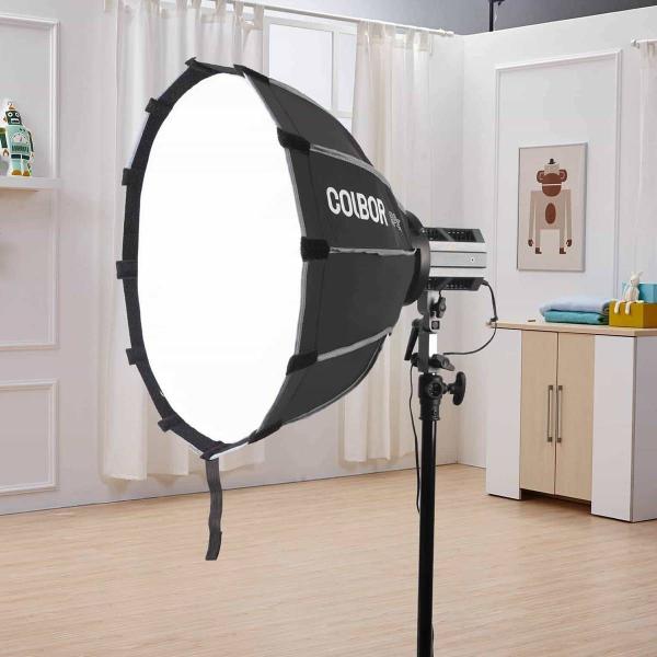 Imagem de Softbox Parabólico Bowens 45cm Colbor Bp45 Montagem Rápida