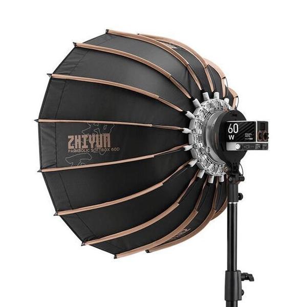 Imagem de Softbox Parabólico Zhiyun Ex1H06 60Cm Grade Montagem Bowens