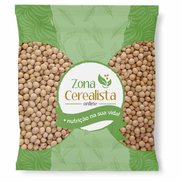 Soja em Grãos (Granel 500g) - ZONA CEREALISTA ONLINE Imagem de Soja em Grãos (Granel 500g)