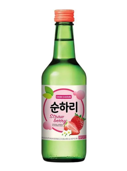 Imagem de Soju Bebida Coreana Morango Strawberry 360ml