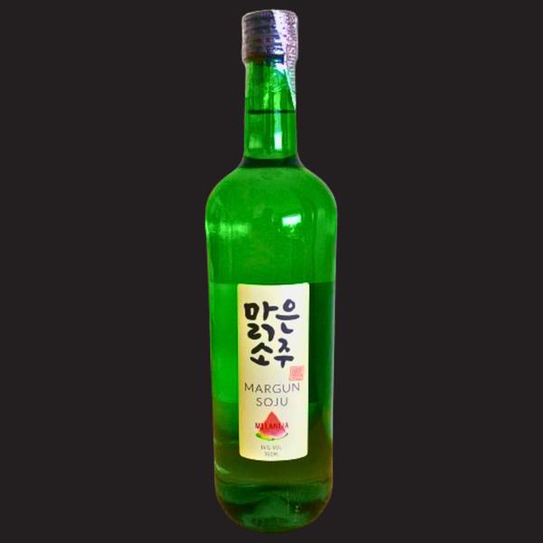 Imagem de Soju Margun Melancia Bebida Coreana 750ml