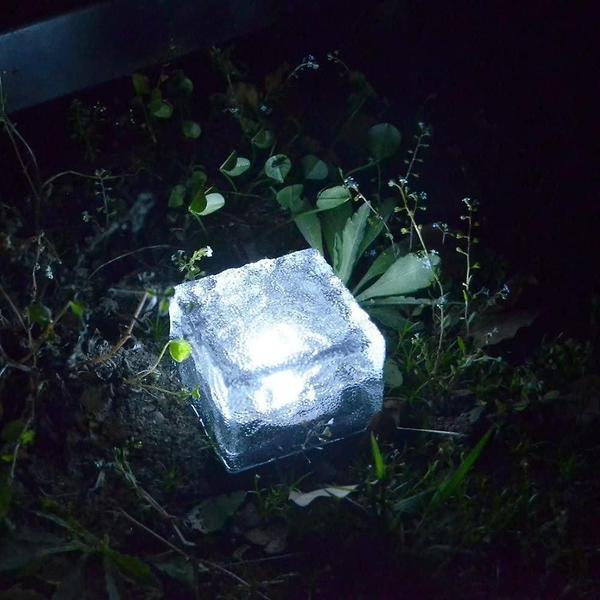 Imagem de Solar Ice Lights Wokex LED Waterproof, pacote com 4 unidades, branco