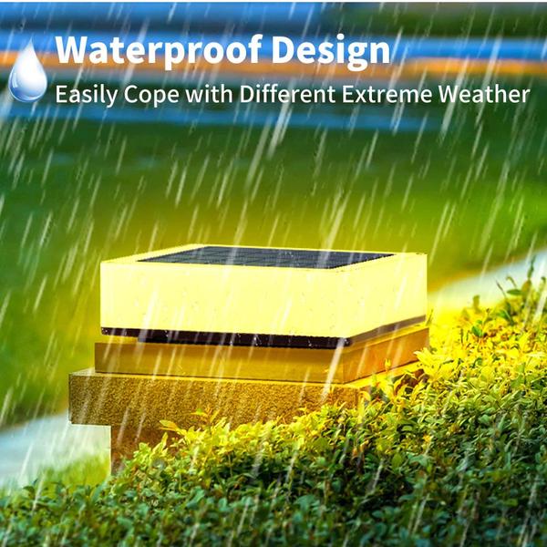 Imagem de Solar Post Cap Lights KPL Outdoor Waterproof Multicolor