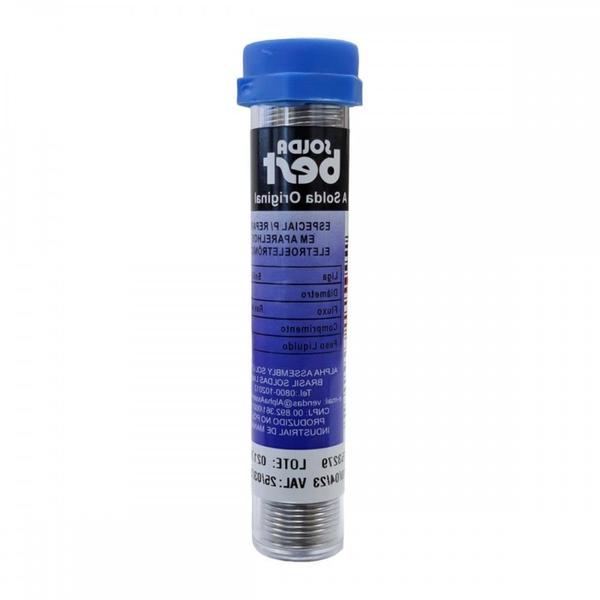 Imagem de Solda Best Tubo Azul Com 4m De Fio 25gr. - 153279