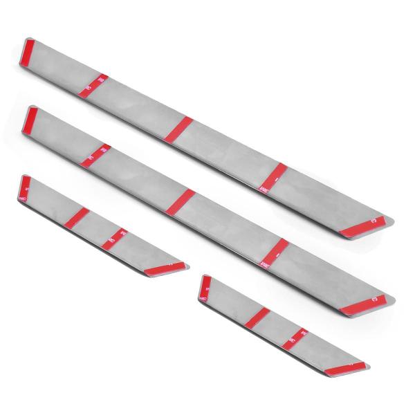 Soleira Aço Inox Escovado Porta Original Mult Duster 2019 - Texas 4X4 Imagem de Soleira Aço Inox Escovado Porta Original Mult Duster 2019