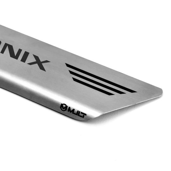 Imagem de Soleira Aço Inox Escovado Porta Original Mult Onix 2013-2020