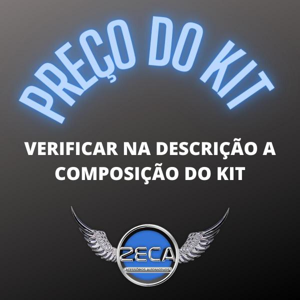 Imagem de Soleira Aço Inox Prisma Todos Kit Pisante Com Nome