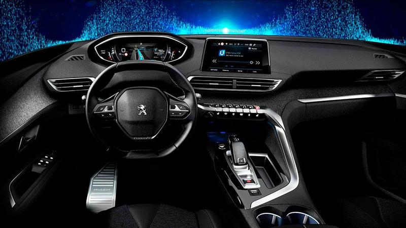 Imagem de Soleira Com Vinil E Descanso Peugeot 5008 Prata Alto Relevo