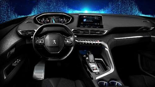 Imagem de Soleira Com Vinil E Descanso Peugeot 5008 Preto Baixo Relevo