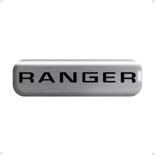 Imagem de Soleira Compatível Ranger 2012/ Resinado Com Black Over