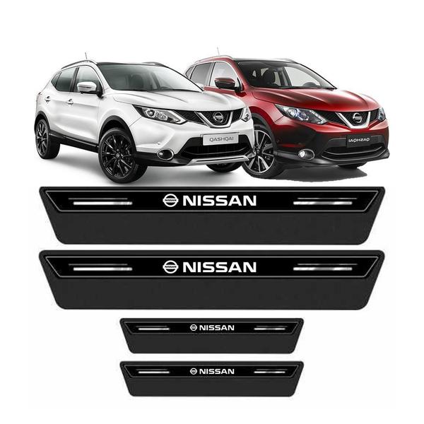 Imagem de Soleira De Porta Nissan Preto Platinum 8 Peças