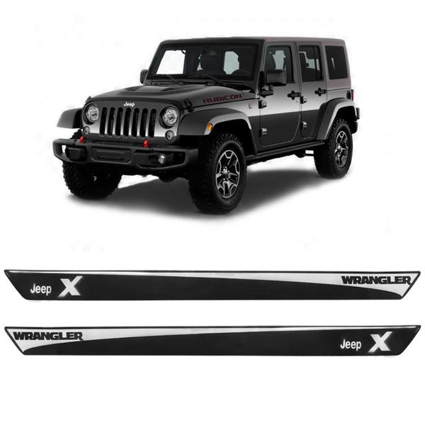 Imagem de Soleira de Porta Resinada Jeep Wrangler Modelo 02