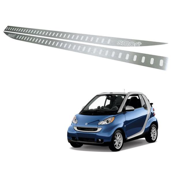 Imagem de Soleira de porta smart fortwo 2009 até 2019 aço inox