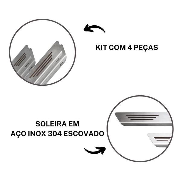 Imagem de Soleira Nivus 2020 a 2022 Aço Inox Escovado