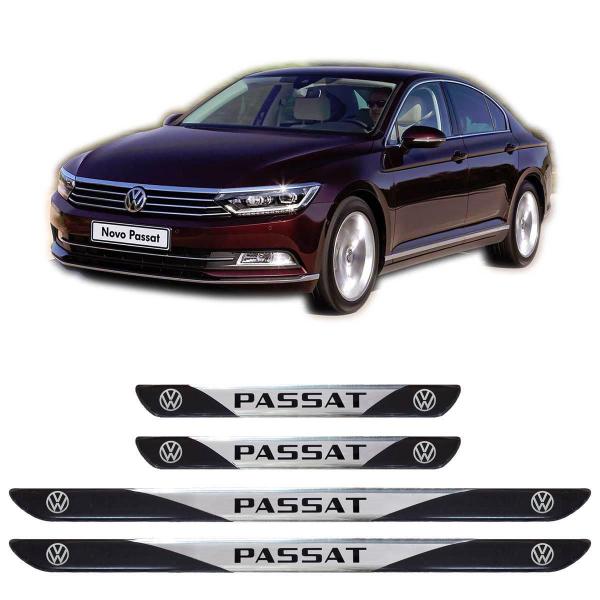 Imagem de Soleira Porta Vw Passat 1994 A 2014 Resinado Sr01057