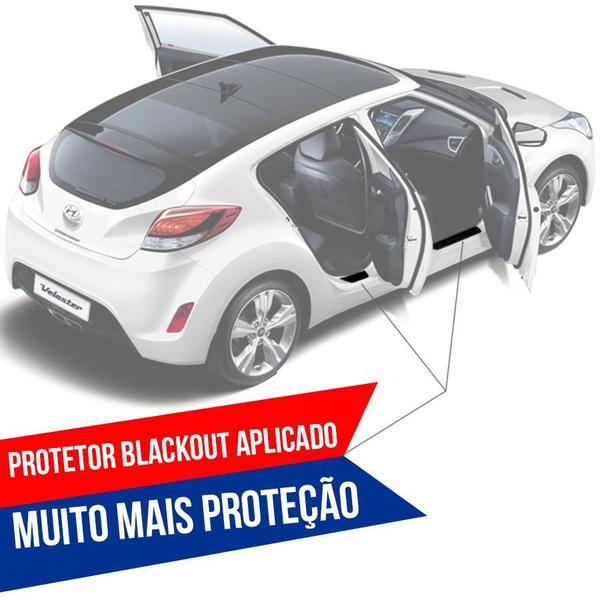 Imagem de Soleira Resinada Premium Volkswagen Fox 2003 Até 2021 8 Peças