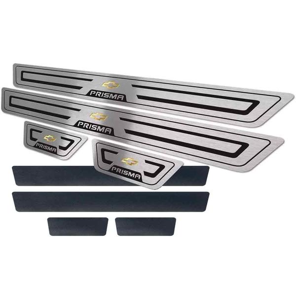 Imagem de Soleira + Vinil Chevrolet Prisma 2013/2019 Preto