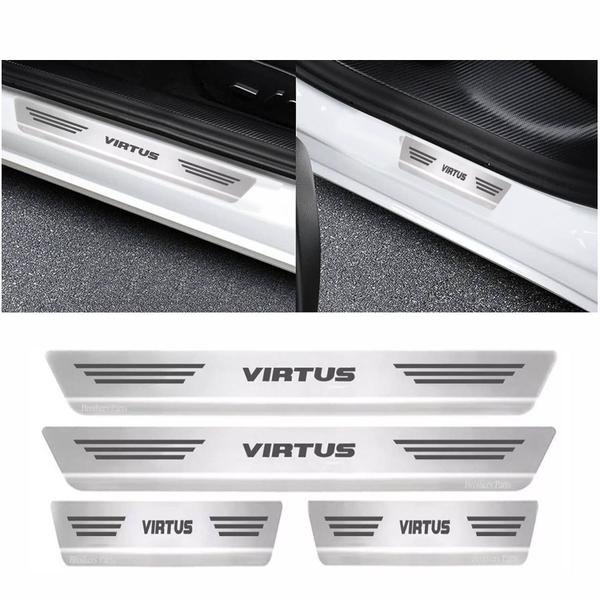 Imagem de Soleira Virtus Premium Aço Inox Gravação Laser Mult