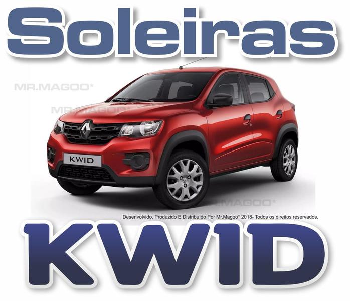 Imagem de Soleiras Renault Kwid 4 Portas + Soleira Da Mala