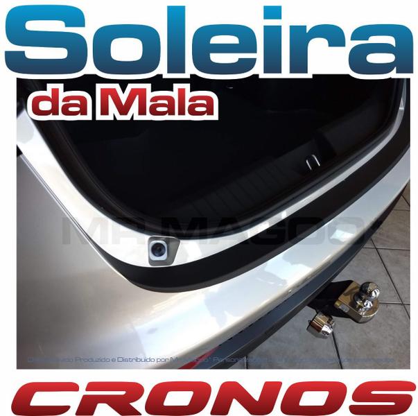 Imagem de Soleiras Super Protetoras Fiat Cronos até 2024 + Soleira Da Mala