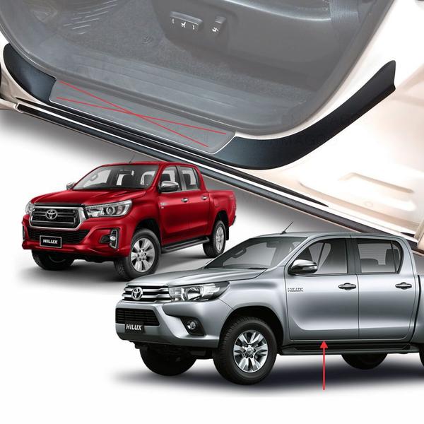 Imagem de Soleiras Super Protetoras HILUX 2016 2017 2018 2019 2020