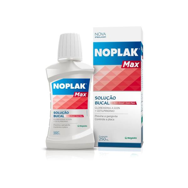 Imagem de Solução Bucal Noplak Max Com Flúor Sem Álcool com 250ml