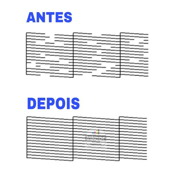 Solução Clean Limpeza Desobstrução Cabeça Impressão Cartucho - Inkcor Imagem de Solução Clean Limpeza Desobstrução Cabeça Impressão Cartucho