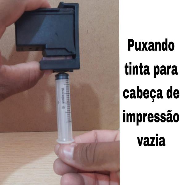 Solução Clean Limpeza Desobstrução Cabeça Impressão Cartucho - Inkcor Imagem de Solução Clean Limpeza Desobstrução Cabeça Impressão Cartucho