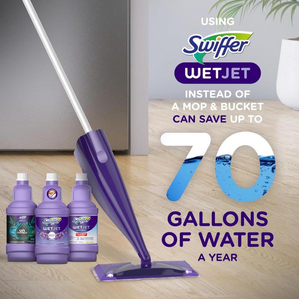 Imagem de Solução de limpeza de piso Swiffer WetJet Lavender Scent 1.25L