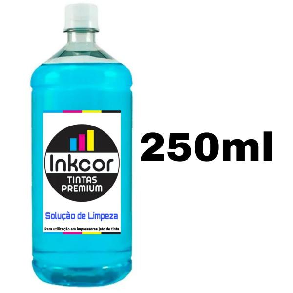 Imagem de Solução de Limpeza para Impressora Cabeça De Impressão Cartucho C/ 250ml