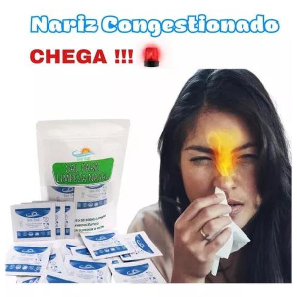 Imagem de Solução Fisiológica Limpeza Nasal Cloreto Sódio 0,9% Kit C60